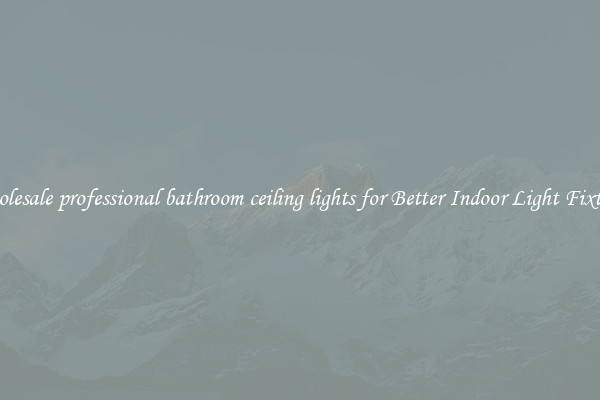 Wholesale professional bathroom ceiling lights for Better Indoor Light Fixtures