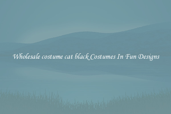 Wholesale costume cat black Costumes In Fun Designs