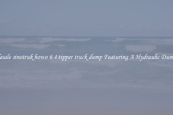 Wholesale sinotruk howo 6 4 tipper truck dump Featuring A Hydraulic Dump Bed